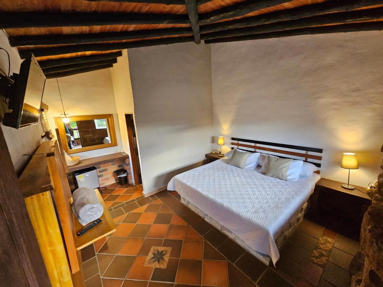 Cabanas Y Hostal Bonanza Mesa De Los Santos ロス・サントス エクステリア 写真