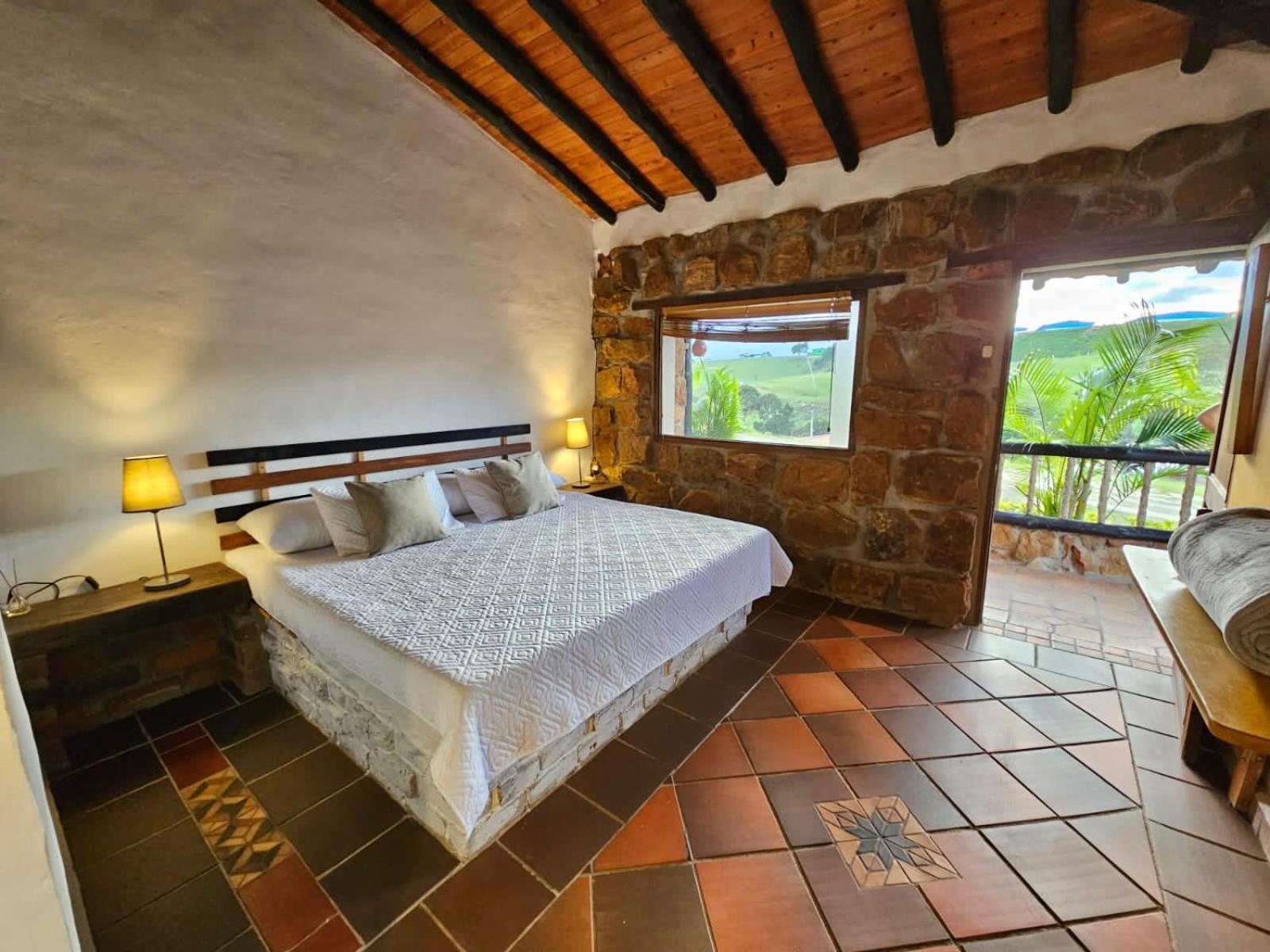 Cabanas Y Hostal Bonanza Mesa De Los Santos ロス・サントス エクステリア 写真
